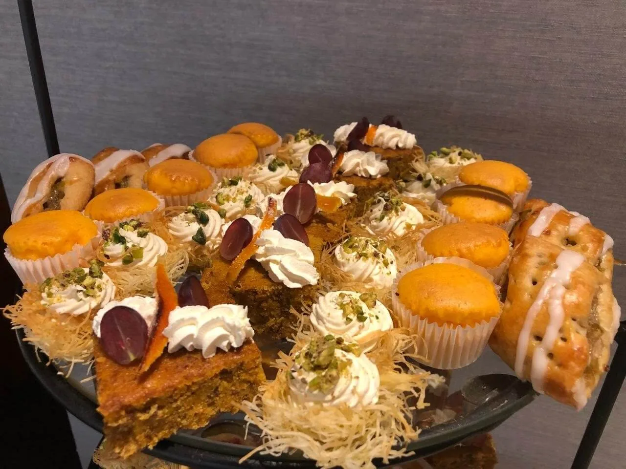 Kosher dessert board for corporate function